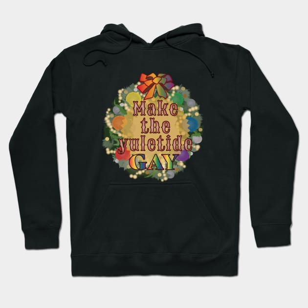 Make the Yuletide Gay Hoodie by Frannotated